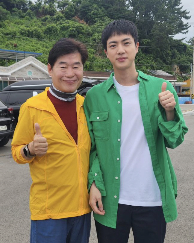 이연복, '절친' BTS 진 전역 후 첫만남 "예의바르고 잘 생겼어"