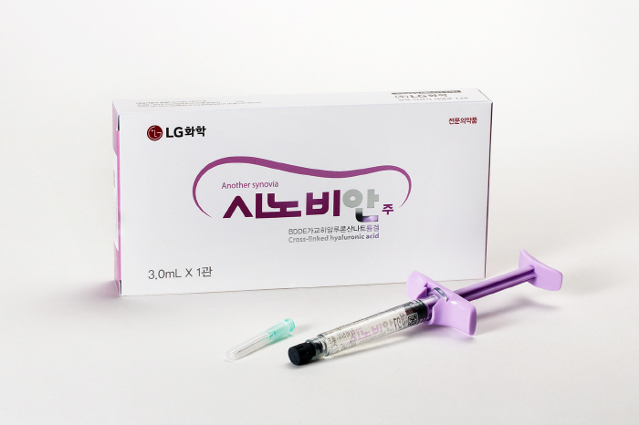 LG화학, 골관절염 주사제 '시노비안' 중국 사업 본격화