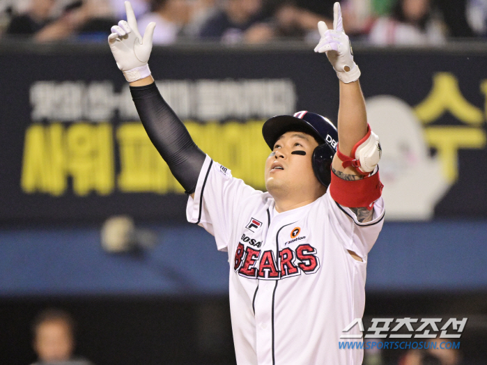 KBO 43년 역사상 최초! '잠실 한만두' 쌍포에 환호→에이스 향한 답…