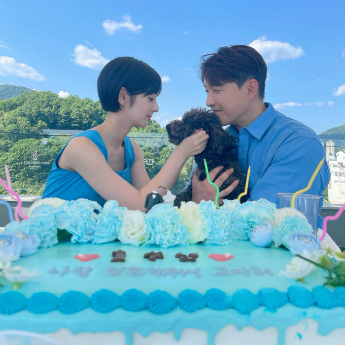 심형탁, 결혼 1주년 자축...♥사야 닮은 깜짝 손님도 초대