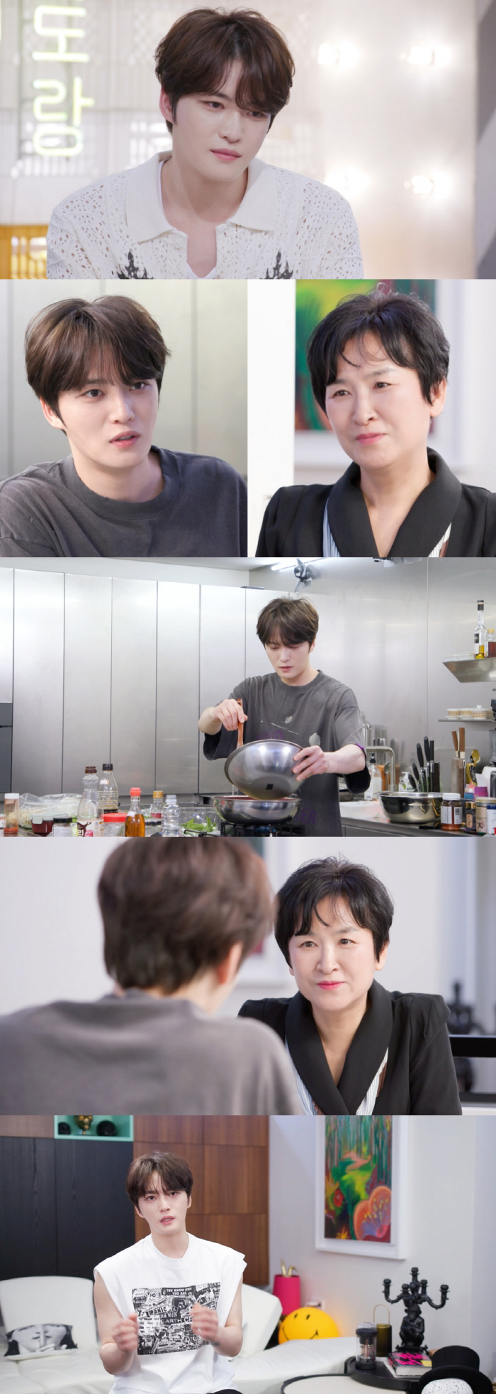 "20살 차이 첫째 누나, 갈 곳 없을 때 방 내줘"…김재중, 9남매 막…