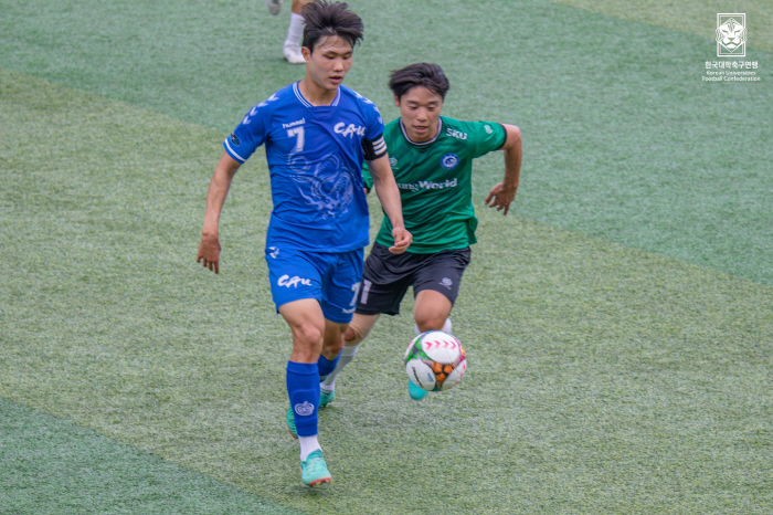 [대학축구]3연속 우승 노리는 한남대, 대경대 6-0 잡고 '2연승+16…