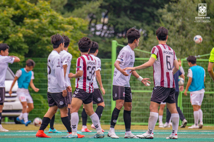 [대학축구]백두대간기 조별리그 끝, 16강 진출팀 확정 '9일→운명의 토…