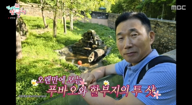 푸바오X강철원 사육사 재회 "中서도 슈퍼스타..잘하고 있다고 격려" ('…