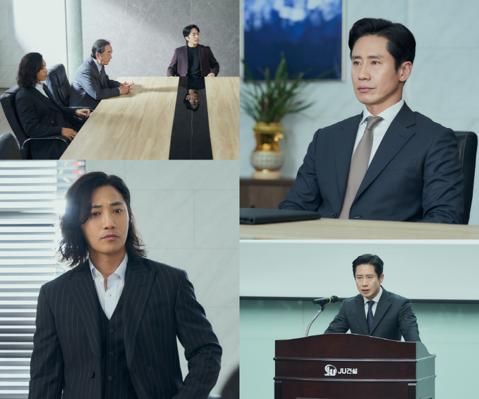 대쪽 신하균, 장발 진구와 불편한 첫 만남→날 선 대립각..반란 통할까(…