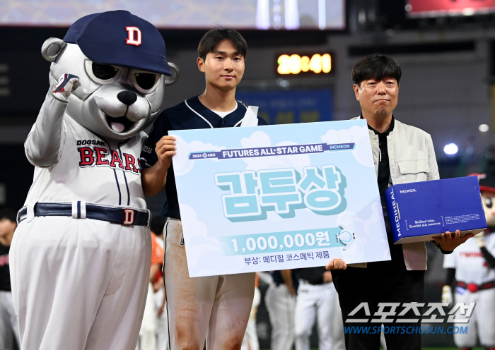 이승엽 있는데 '36번'을 고른 '고교 직속' 루키…올스타전에서 데뷔 첫…