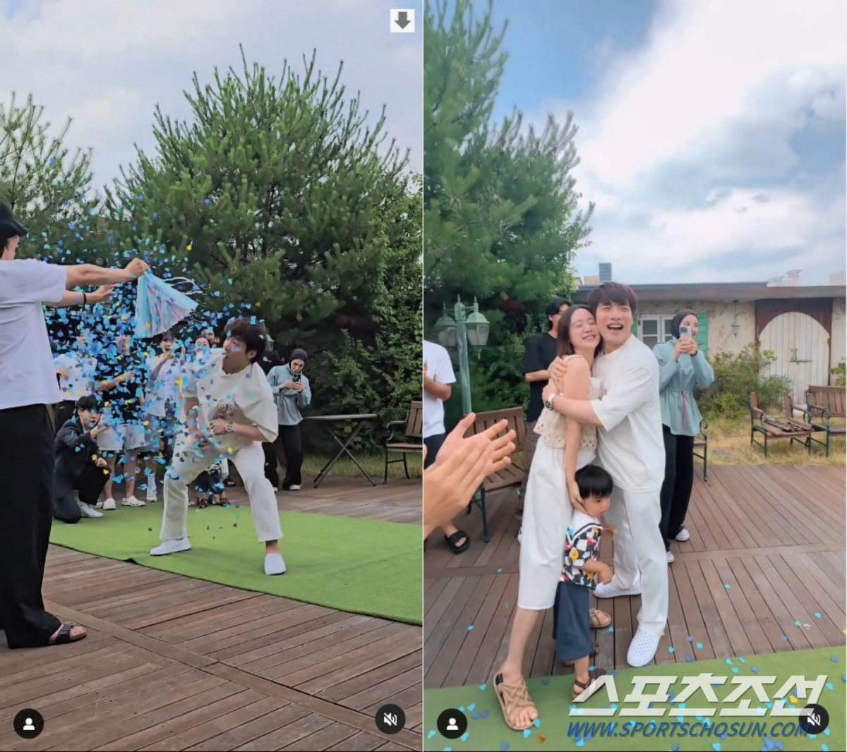 [SCin스타] '임신' 원걸 우혜림♥신민철 부부, 둘째 성별 전격 공개