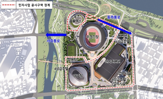 '고척, 목동 피했다' 잠실 돔 대체구장→1만8000석 규모 잠실 주경기…