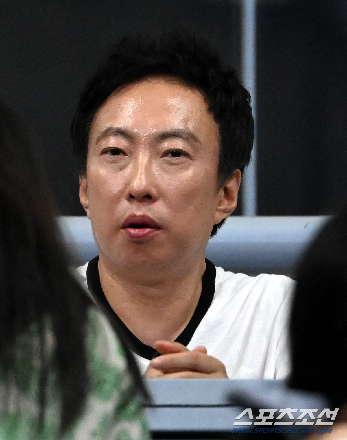 [포토] 고척돔 찾은 박명수, 야구 매력에 흠뻑