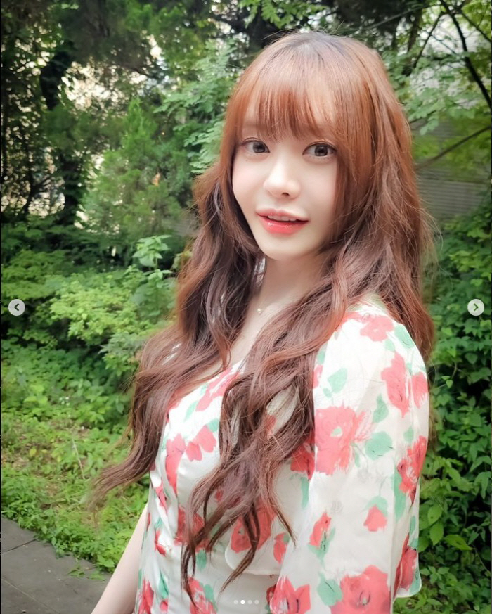 서유리, 뷔 닮은男과 '썸붕' 났지만 물오른 '수선화 미모'