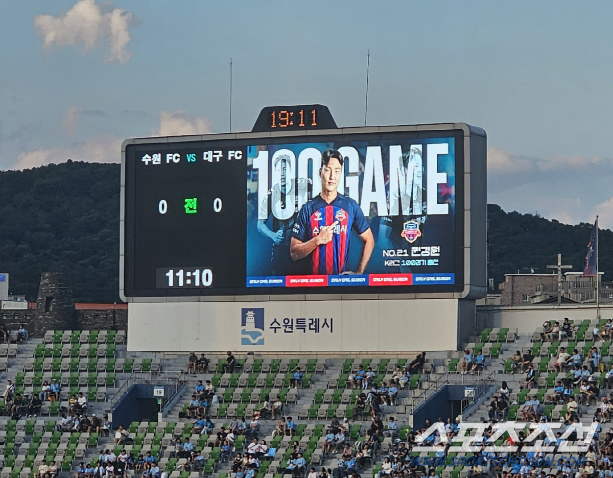 '100G 자축골'수원FC 권경원"우승하고 싶습니다!시장님 투자 부탁드립…