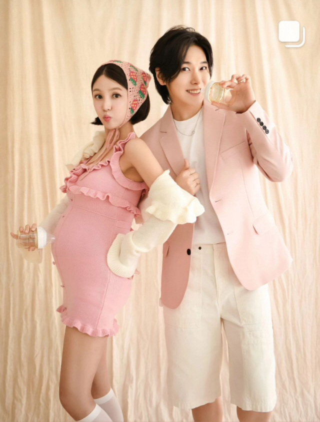 성민♥김사은, 결혼 10년만에 부모 된다.."어렵게 찾아온 아기"[종합]