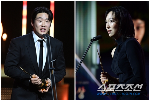 [제3회 BSA] 안재홍-금해나, 남녀조연상 "모르는분 더 많을텐데, 너…