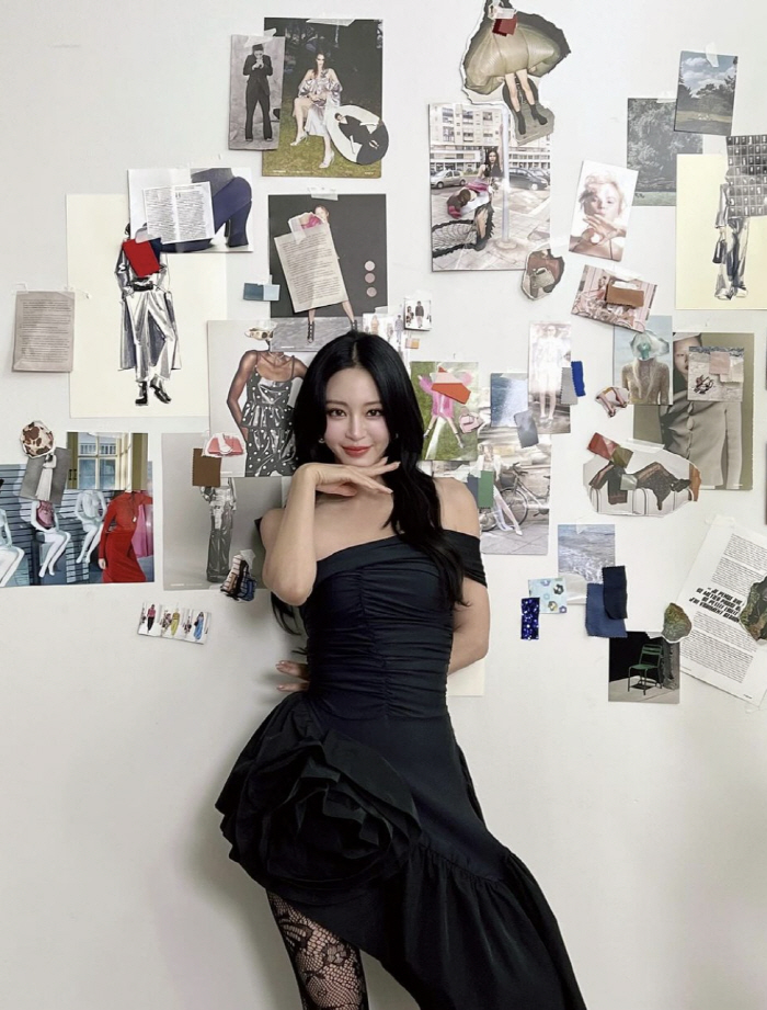 한예슬, 이대로 결혼식 올려도 되겠어..블랙 드레스+망사 스타킹 완벽 소…