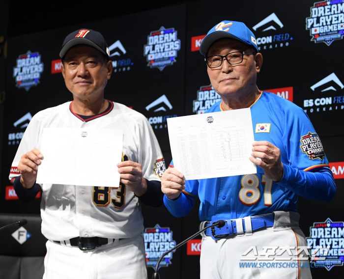 "전쟁 아닌 친선" vs "이기면 생일 축하해달라" 김인식-하라, 두 명…