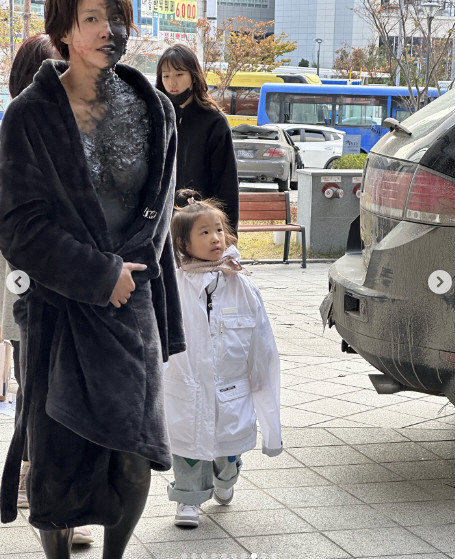 이시영 子, 피칠갑한 엄마 보고도 평온 "2살 때부터 봐서 익숙해"