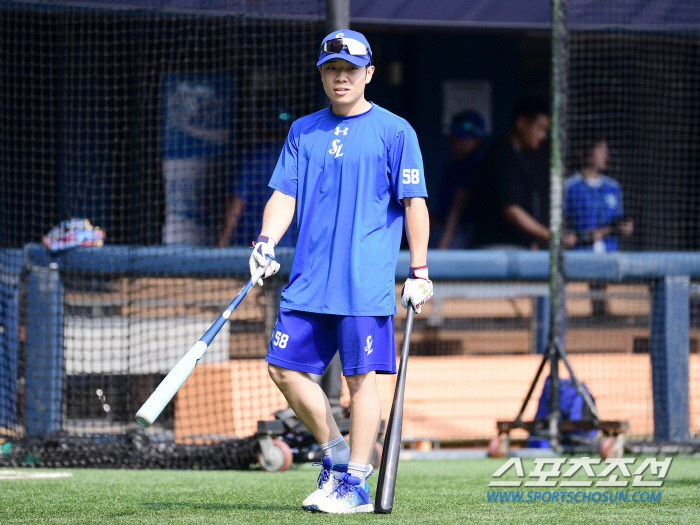 "갑작스러운 어지럼증" 7월 타율 0.364 리드오프, 두 타석 만에 갑…