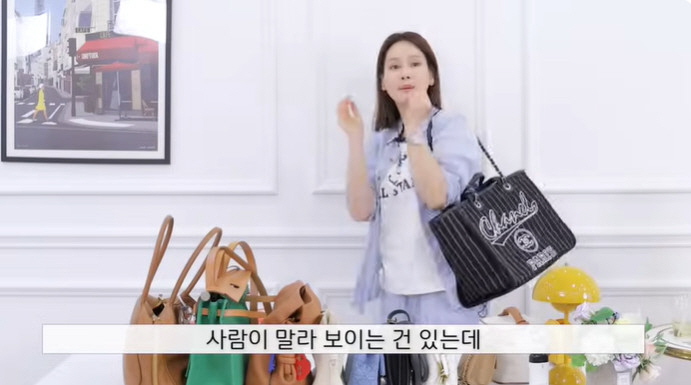 이혜원, ♥안정환이 사준 C사 명품백 자랑 "너무 커서 키 작아 보여"