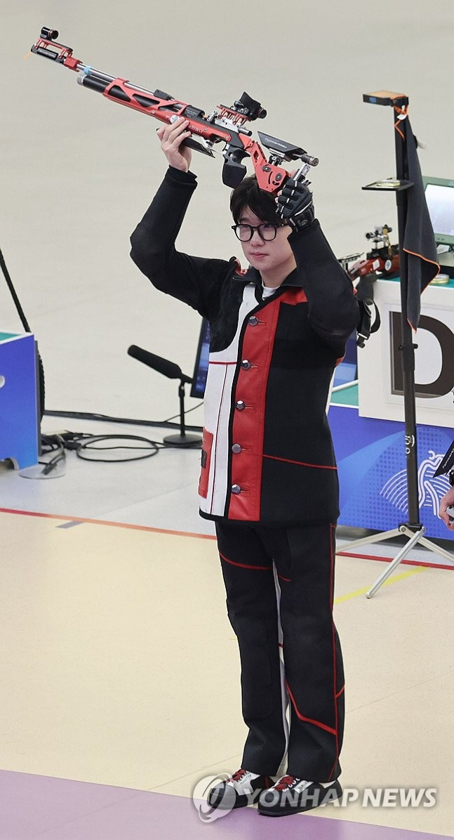 '항저우 첫 메달' 박하준, 이번에도? 가족의 힘으로 파리 첫 메달 '정…