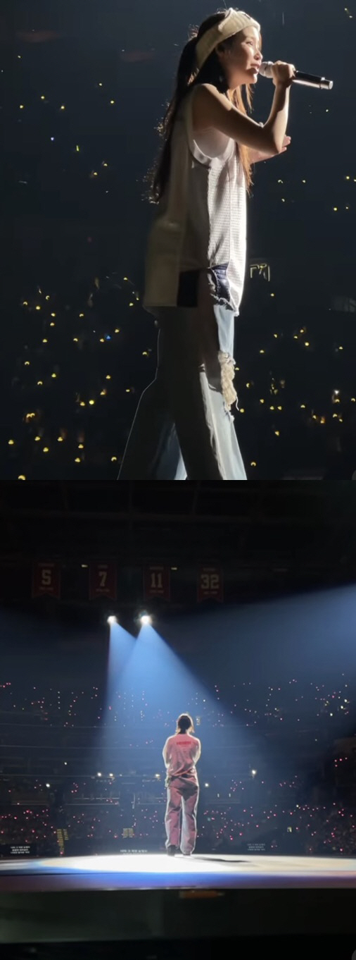 "20시간 걸려도 또 갈게" 아이유, 美 감동시킨 '역대급 팬♥' [SC…