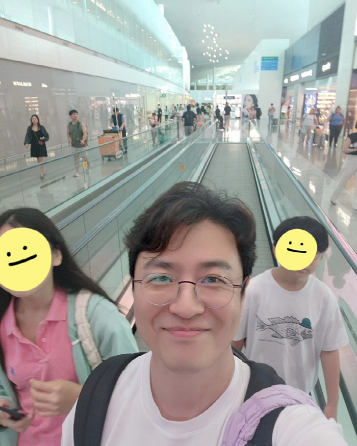 '박지윤과 이혼' 최동석 "삶은 어차피 모험..너희가 있어 다행이다" 자…