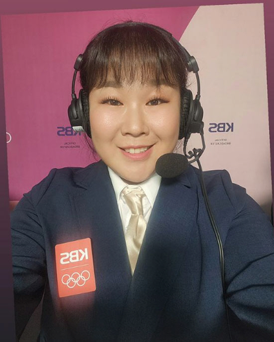 '사격 국대' 김민경, 올림픽 해설위원 깜짝 데뷔 "첫 메달 함께해 영광…