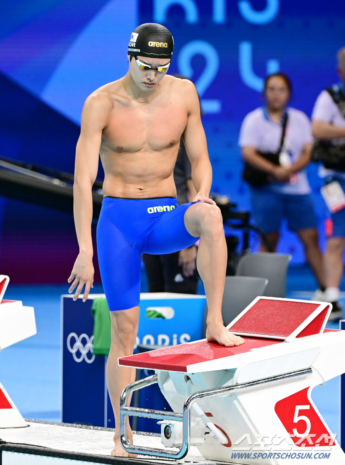 "'킹'우민 해냈다!" 자유형400m 반전 동메달! 박태환 이후 12년만…