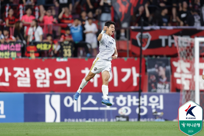 [K1 리뷰] 1골-1도움 김대원 앞세운 김천, 포항 2대1 제압. 드디…