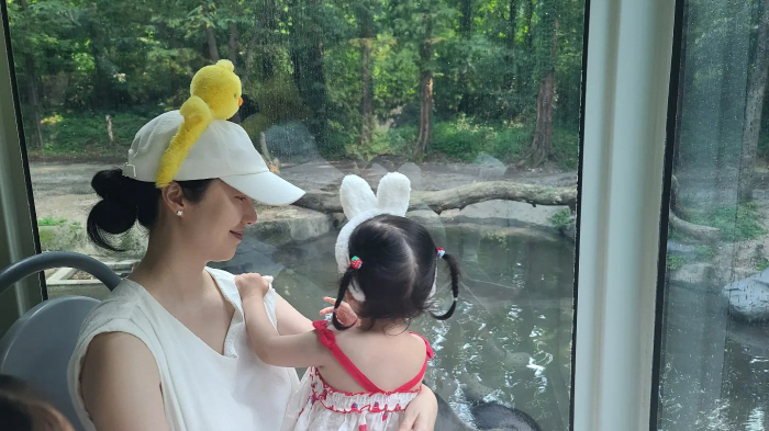 '의사♥' 이정현, '둘째 태교+첫째딸 육아' 동시에 "유치원 방학, 사…