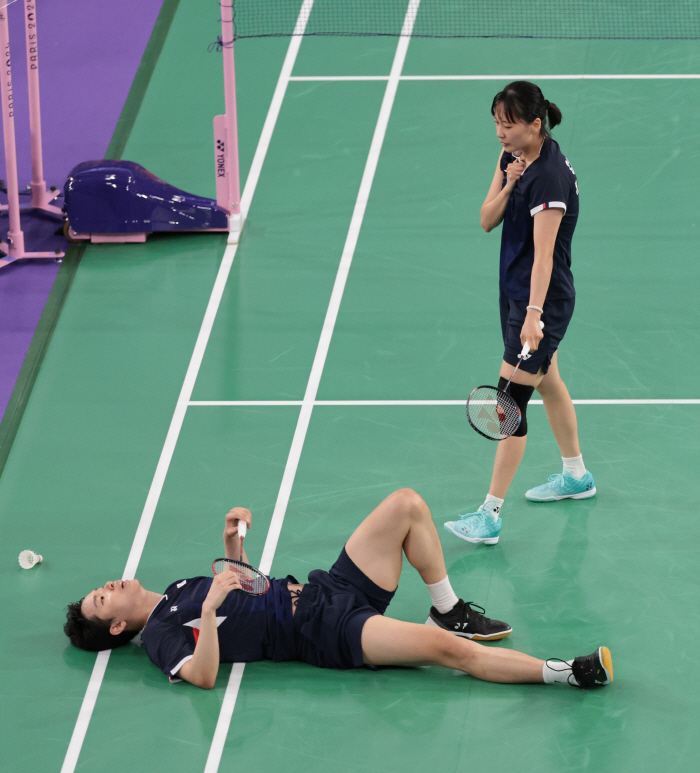 [올림픽] 3~4위전 분패, 말을 잇지 못한 배드민턴 채유정 "(서)승재…