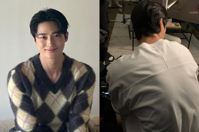 "다시 현실 세계로" 변우석, 오랜만에 근황…훈훈 비주얼+태평양 어깨 '…
