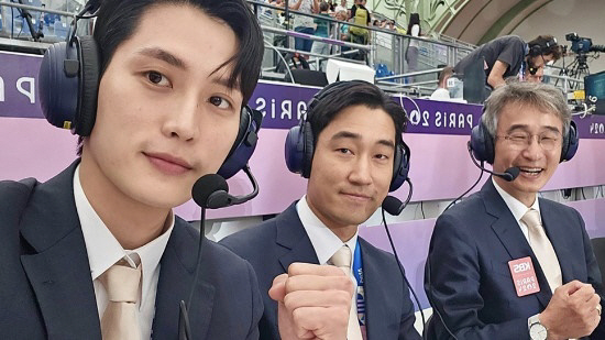 '인간 센서' 김준호도 아쉬워..女사브르 단체전 마지막 순간 "막혔어요"…
