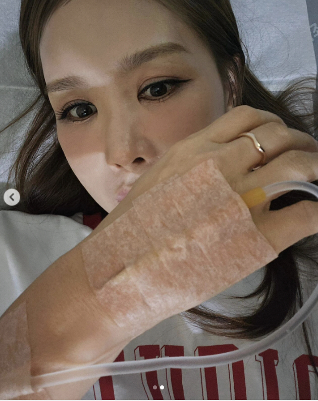 채리나, 링거 주사 무슨 일? "위·장 뒤틀려, 죽다 살아났다"
