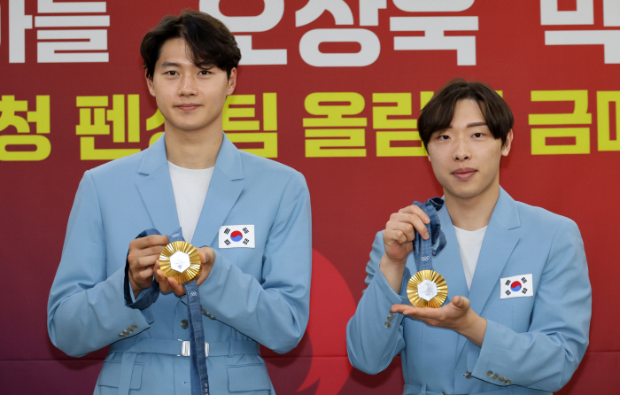 [올림픽] '대전의 아들' 오상욱·박상원, 올림픽 金으로 성심당에 도전장…