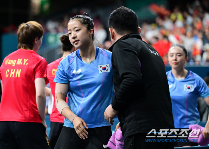 "항저우金 신유빈조도 속수무책" 韓여자탁구,中에 0대3완패...10일 日…