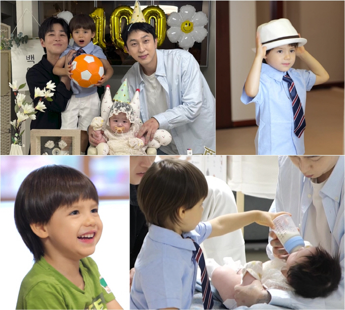 잘생긴 ‘딘딘 조카’ 니꼴로, '슬리피 딸' 앞 ‘설레는 오빠美’ (슈돌…