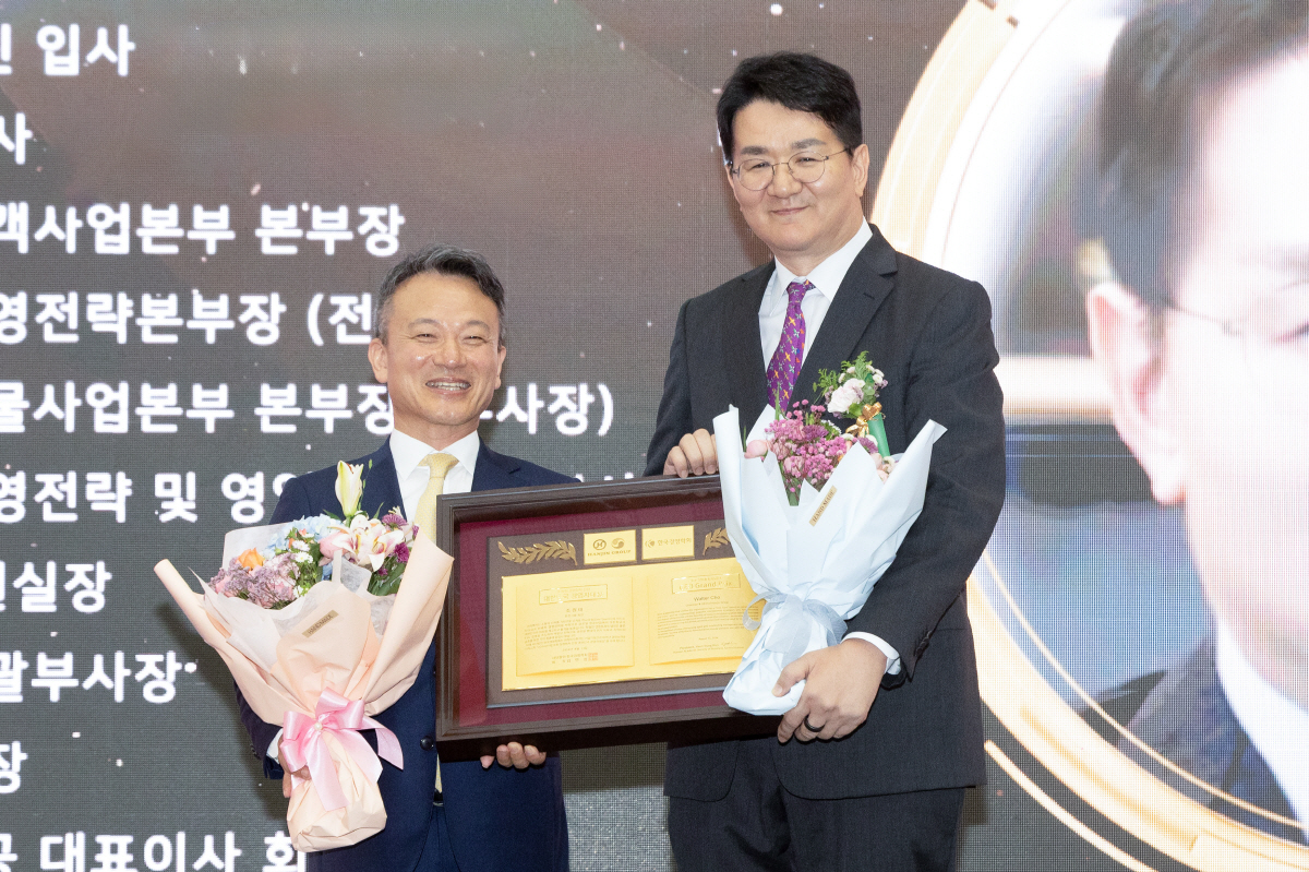 조원태 한진그룹 회장, '대한민국 경영자대상' 수상