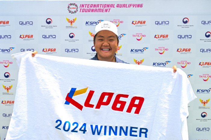 빠따랏 랏따놘, KLPGA 2024 IQT 우승 "한국 선수들과 경쟁 노력"