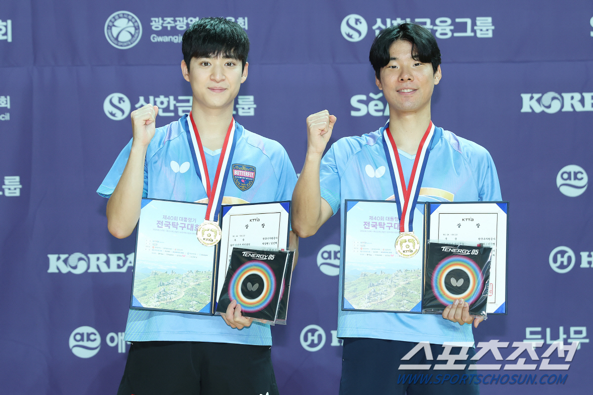 '포스코 최강복식조'양하은X유한나 대통령기도 석권! 박강현X김민혁,남복 …