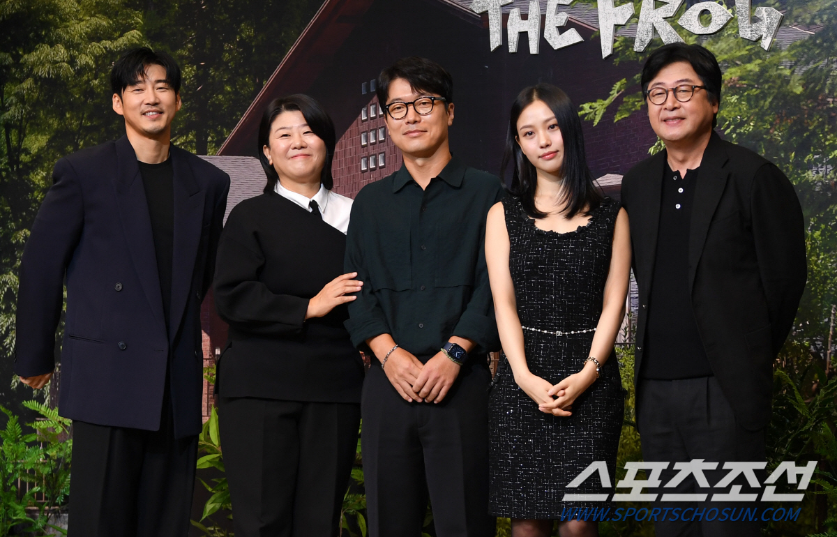 [포토] 넷플릭스 '아무도 없는 숲속에서' 제작발표회 현장