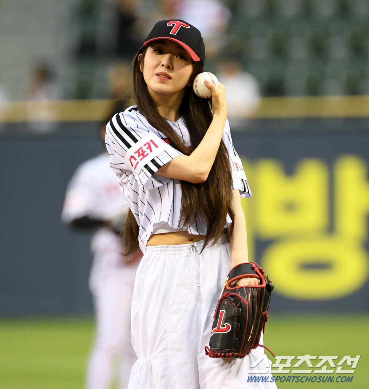 [포토] 아이린 '야구장 나들이'