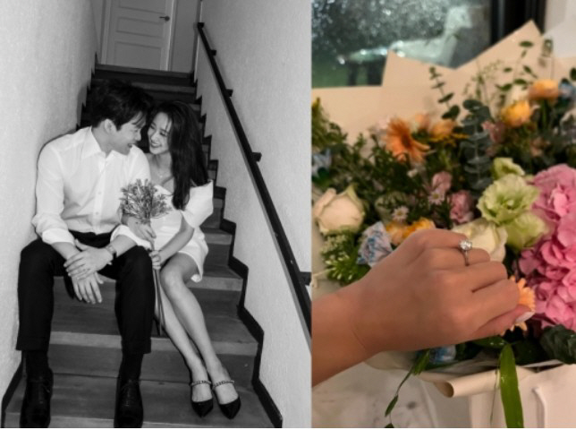 [SCin스타] 손에 몇 캐럿이야…손연재, ♥9살 연상 남편 선물한 '다…