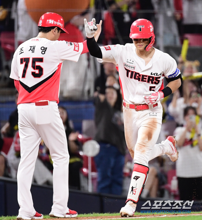 '32호포' 김도영 거르고 소크라테스→2타점 역전 적시타! KIA, 2G…