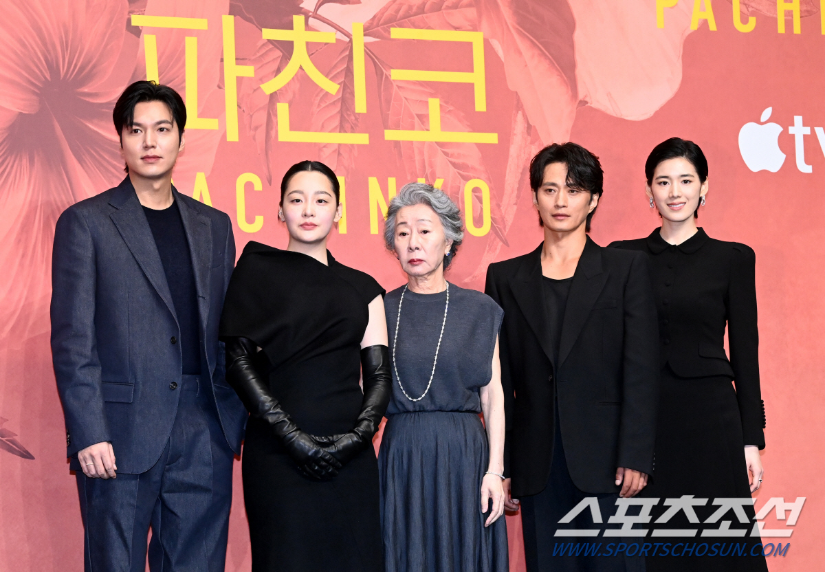 [SC현장] "역사적 순간, 의미有"..윤여정·이민호·김민하 밝힌'파친코…