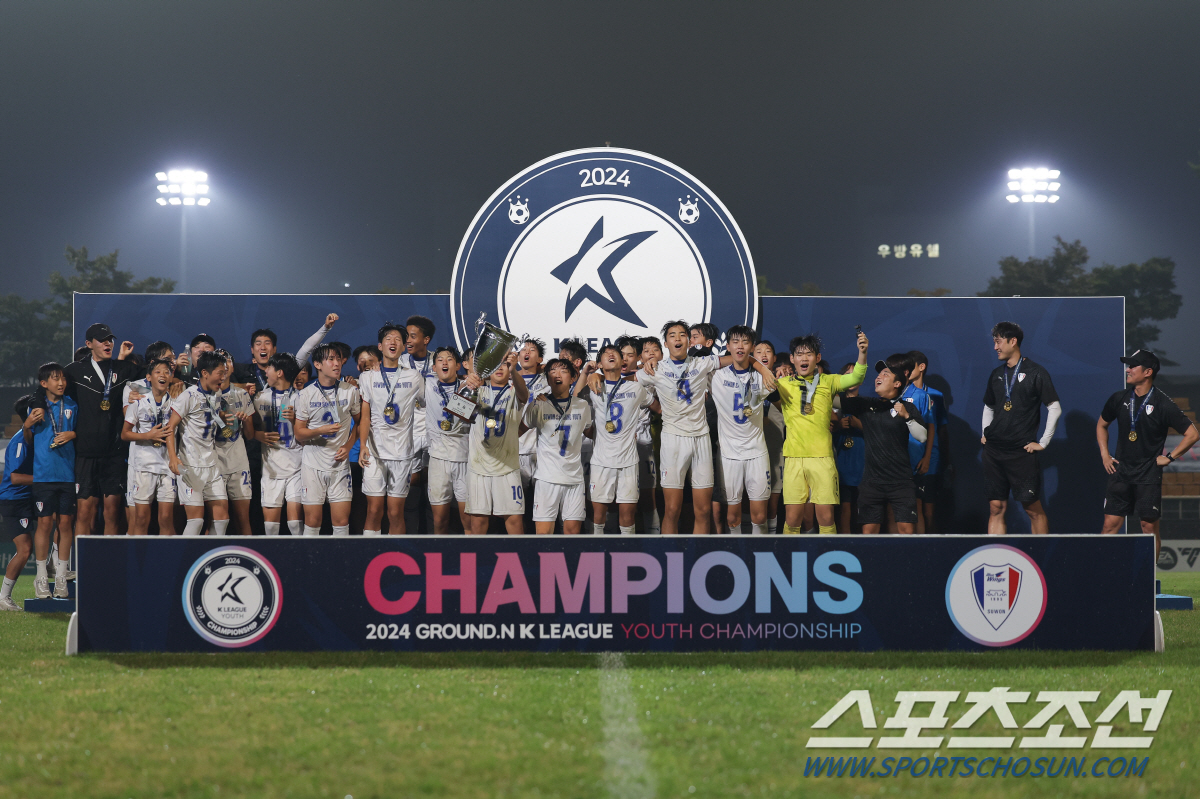 수원 삼성U-15, 'K리그 U15 챔피언십 우승...U-14 우승은 울…