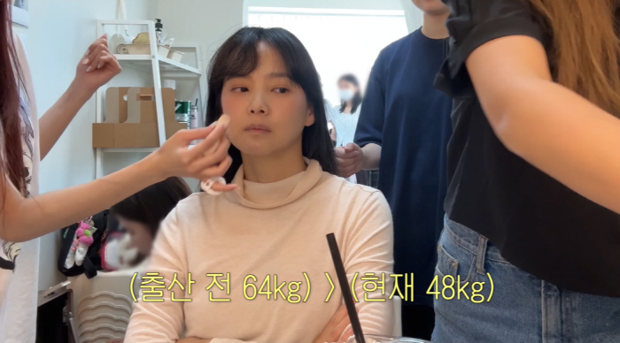 '김무열♥' 윤승아, 출산 1년만 16kg 감량 "48kg 됐지만 또 다…