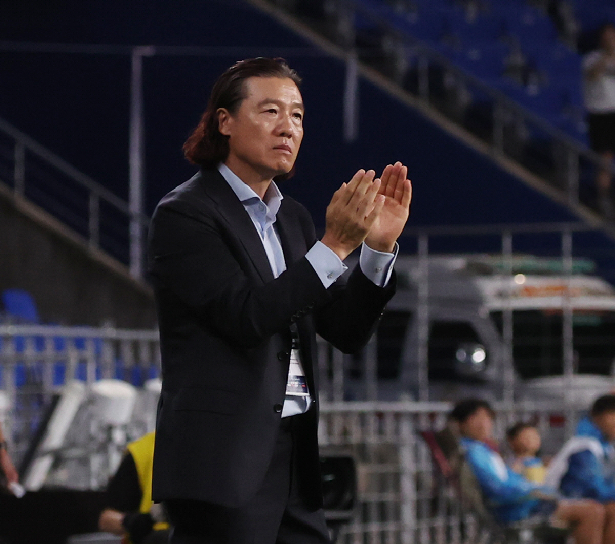 [현장인터뷰]'동해안 더비 결승 확정' 김판곤 감독 "이기고 싶다, 그리…