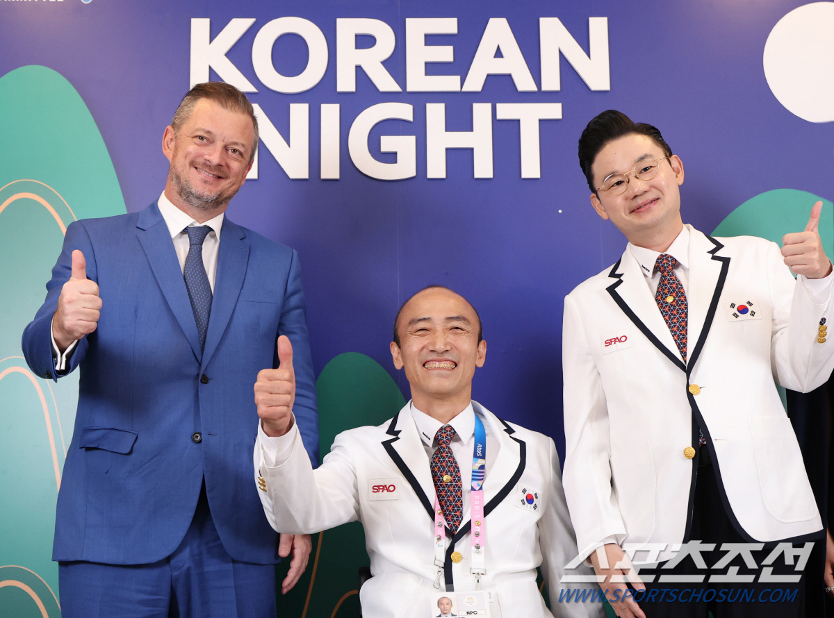 '패럴림픽 찐팬'유인촌 장관X나경원 의원 파리패럴림픽 '한국의 밤' 참석…