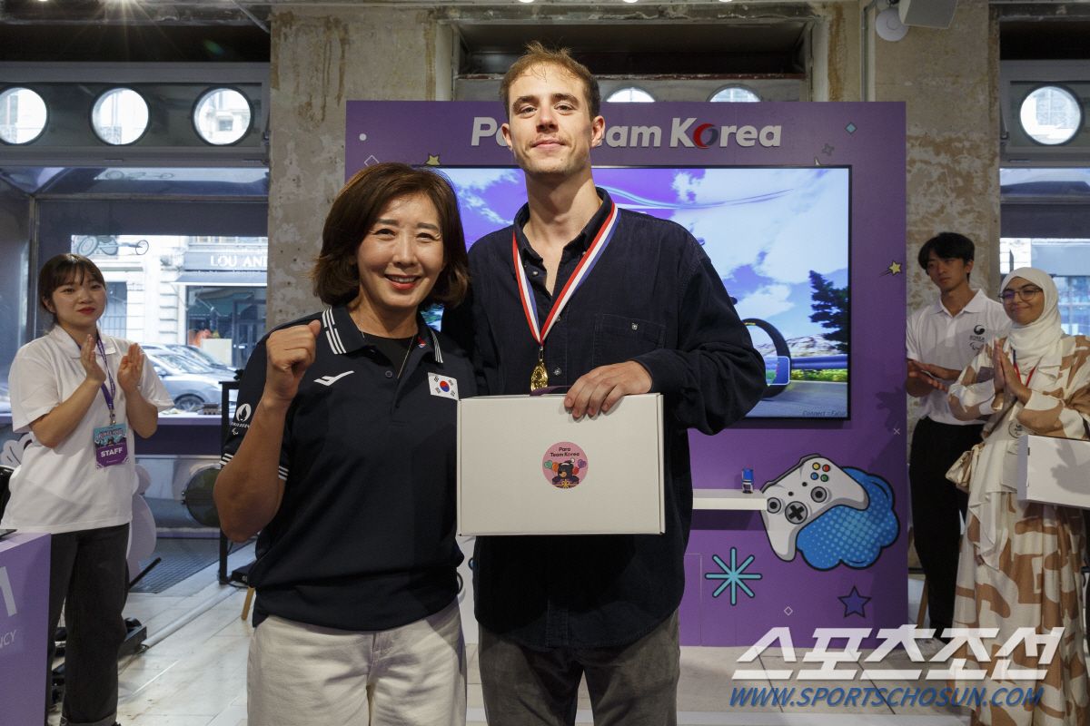 "한국 최초" 파리패럴림픽 MVP에 하이브리드 자동차 '통큰 선물'[패럴…