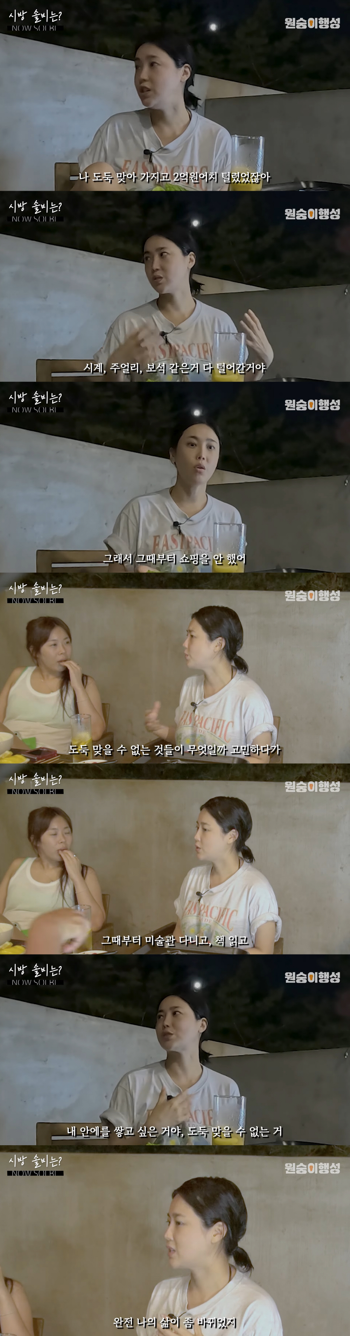 솔비 "도둑 들어 2억 피해..인생 완전히 달라졌다"(시방솔비)